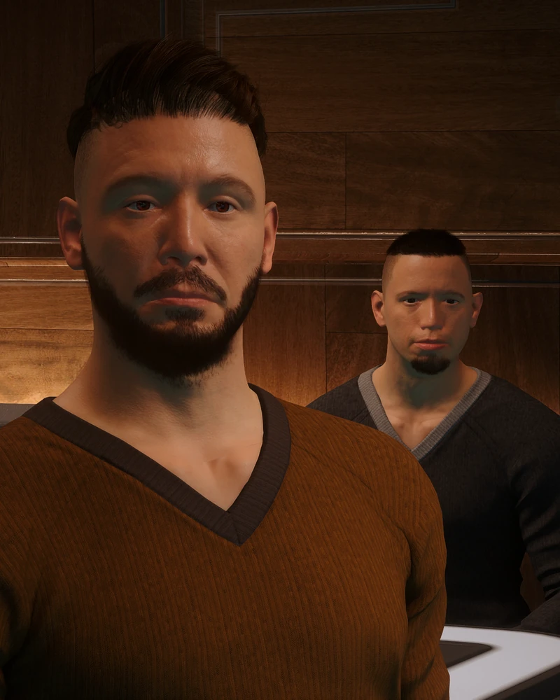 Portrait of Juno and Vex Ardin of SubLight Shift